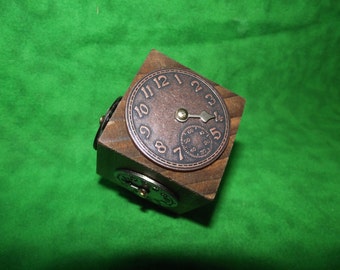 La esfera del reloj muere