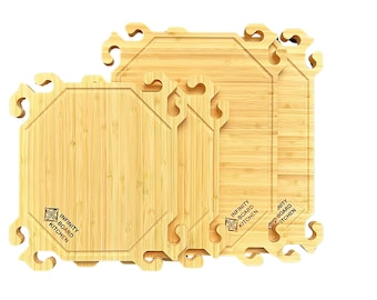 4 slimme snapboards. Bamboe.