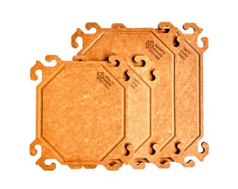 4 slimme snapboards. RichLite-materiaal. Vaatwasmachinebestendig.