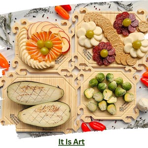 Smart Snap Boards Set. Bambus.
