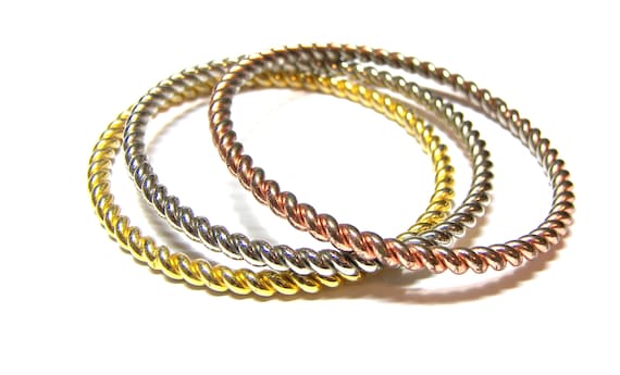 Tri color costume bracelet bangles  - image 4