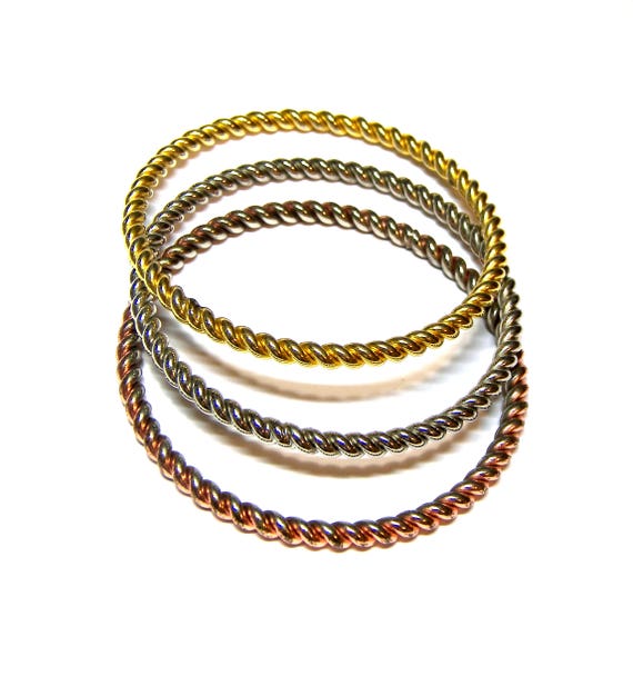 Tri color costume bracelet bangles  - image 1