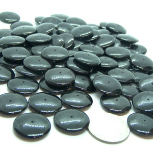 Black Onyx Saucer beads image 2