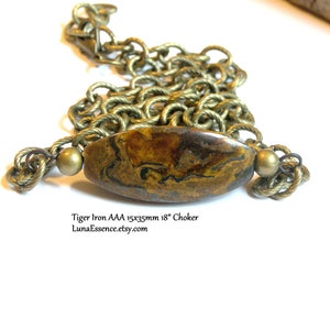 Tiger Iron Chunky Choker