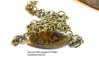 Tiger Iron Chunky Choker