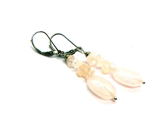 Rose Quartz Earrings