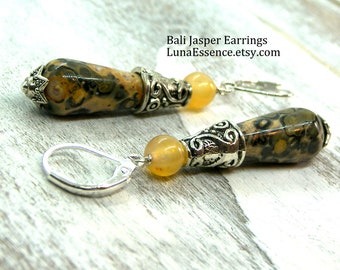 Bali Jasper Earrings