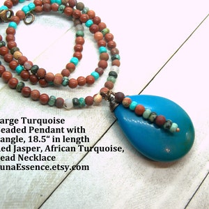 Beaded Pendant Necklace