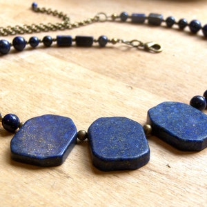 Lapis Lazuli Beaded Necklace
