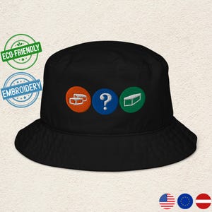 Geocaching Eco-Friendly Bucket Hat: Muggles Will Not Understand. The Vintage Geocacher Hat for Your Geocaching Adventures