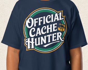 Kids Classic Tee: Official Cache Hunter Shirt for Youth, Fun & Comfortable Graphic Tee, Perfect Gift for Geocaching Kids
