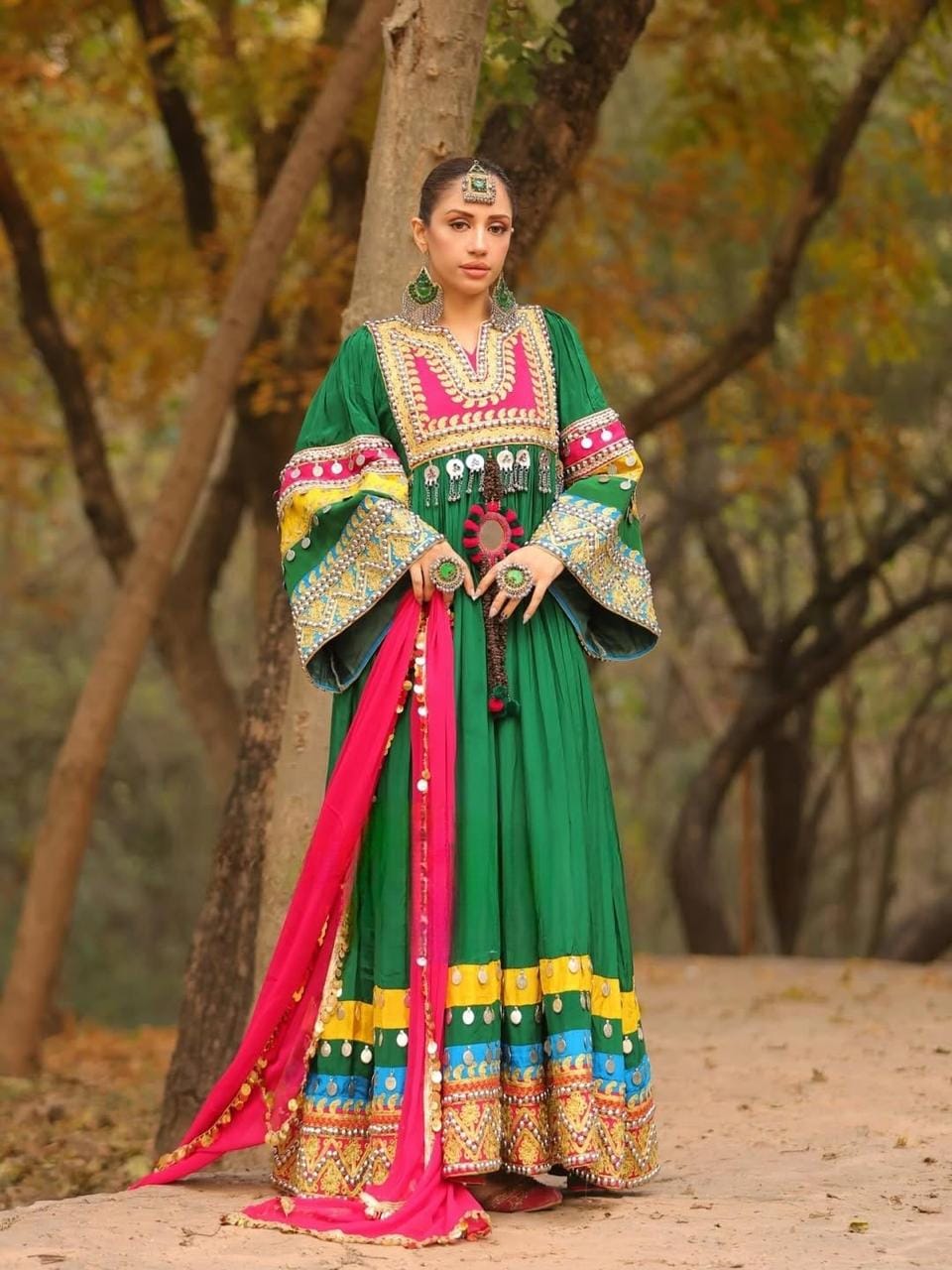 afghani maxi dress Elegant and vibrant, Afghani maxi dresses feature traditional embroidery , bold patterns , and flowing silhouettes perfect for a cultural yet stylish look ., Dm for order on 03214346739,