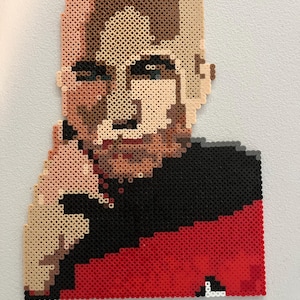 Star Trek Captain Picard Perlenkunst