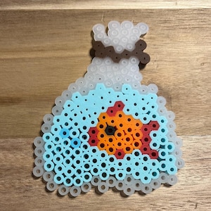 Fish in bag Keychain Bead Art