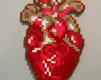 Human Heart Bead Art - Etsy