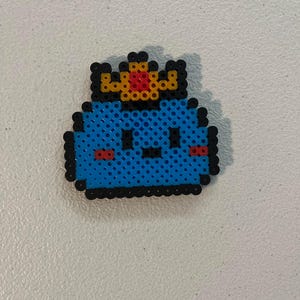 King Slime Keychain Bead Art
