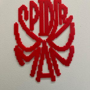 Spider-Man Bead Art