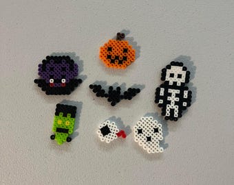 Orecchini Halloween Donna Fatti A Mano - Perline Con Fantasmi BOO Spooky - Divertenti E Colorati