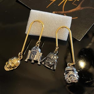 Galaxy earrings