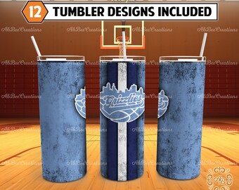 Basketball Team Skinny Tumbler 20 oz PNG - Basketball Tumbler Sublimation Design Straight and Tapered PNG