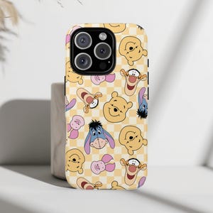 Pooh Bear & Friends Phone Case: Double-Layer Protection