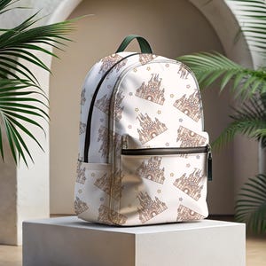 Magical Castle Inspired Backpack | Magical Backpack | Back To School Bag | Kids Backpack | Travel Bag | Trip Backpack | Park Bounding