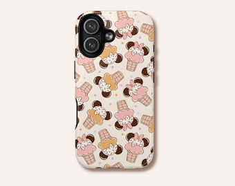 Pastel Mouse Ice Cream Phone Case | Sweet Park Treats | iPhone Samsung Pixel