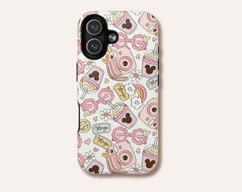 Pastel Magic Park Phone Case | Camera Glasses & Mouse Cup | iPhone Samsung Pixel