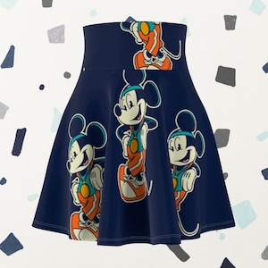 Mickey Run Inspired Skater Skirt: Women&#39;s Magical Running Skirt