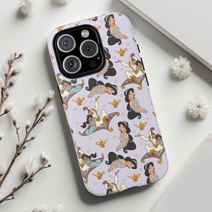 Princess Jasmine Aladdin Phone Case: Double-Layer Protective Case