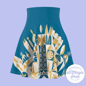 Blue It&#39;s A Small World Inspired Skirt | Women&#39;s Magical Run Skirt