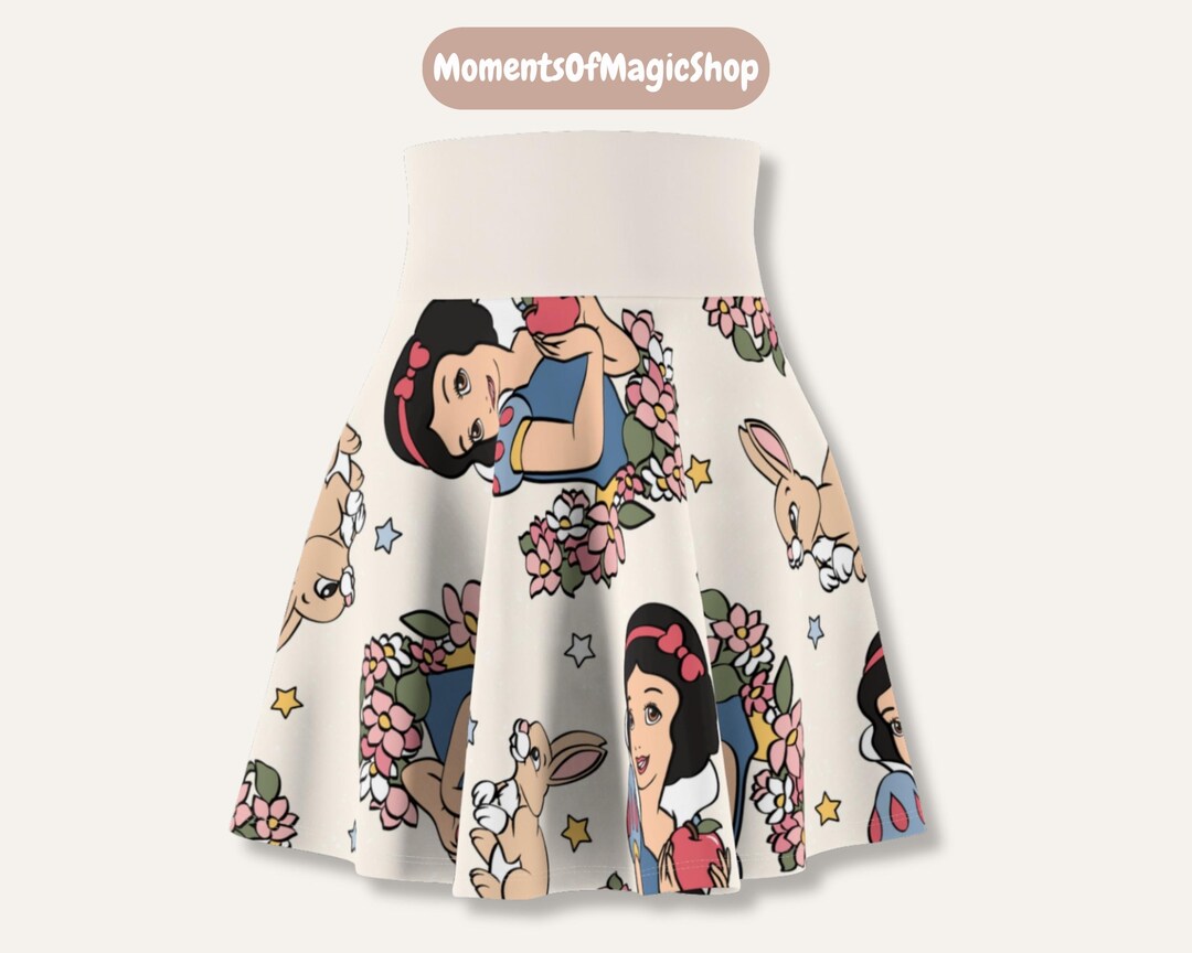 Snow Princess Run Cream Snow Princess Run Skirt | Women's Magical Skater Skirt - Etsy UK