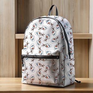 Olaf The Snowman Inspired Backpack | Magical Backpack | Back To School Bag | Kids Backpack | Travel Bag | Trip Backpack | Park Bounding