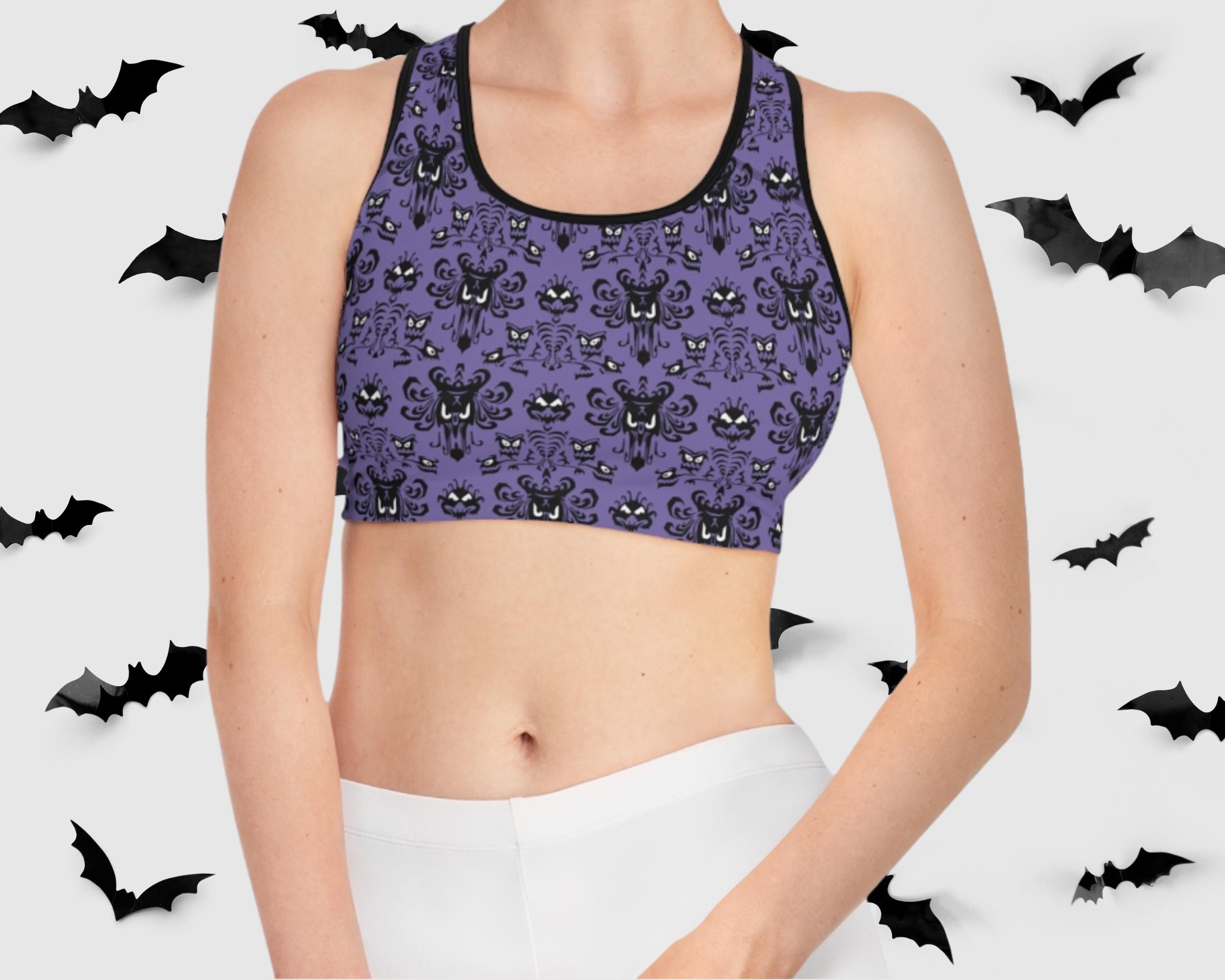 Discover Haunted Mansion Disney Sports Bra