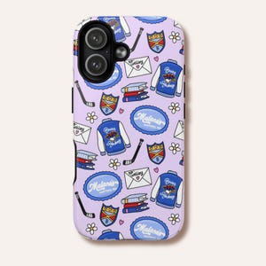 Telefonskal med romantik i hockey utanför campus | Briar U Wellsy | iPhone, Samsung och Pixel