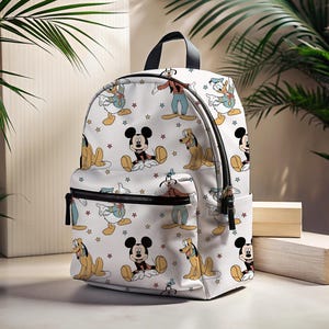 Mickey & Friends Inspired Backpack | Magical Backpack | Back To School Bag | Kids Backpack | Travel Bag | Trip Backpack | Park Bounding
