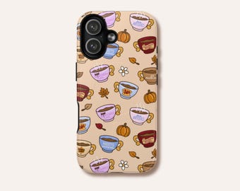 Stars Hollow Coffee Cups Phone Case | Cozy Autumn Style | iPhone Samsung Pixel