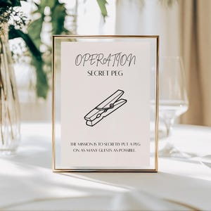 Placa para Jogo de Pregadores de Casamento | Jogo de Pregadores | Jogo de Pregadores para Casamento para Imprimir (Download Digital)