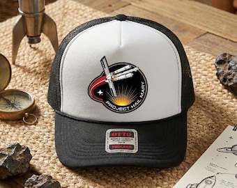 Project Hail Mary Patch Trucker Hat, Sci-fi Fantasy Bookish Hat, Gift For Fan