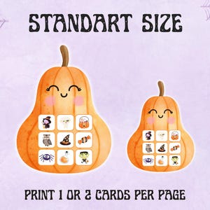 Halloween Bingo for Little Ones - Perfect Toddler Preschool Activity, Printable Bingo Cards (Instant Download, PDF)