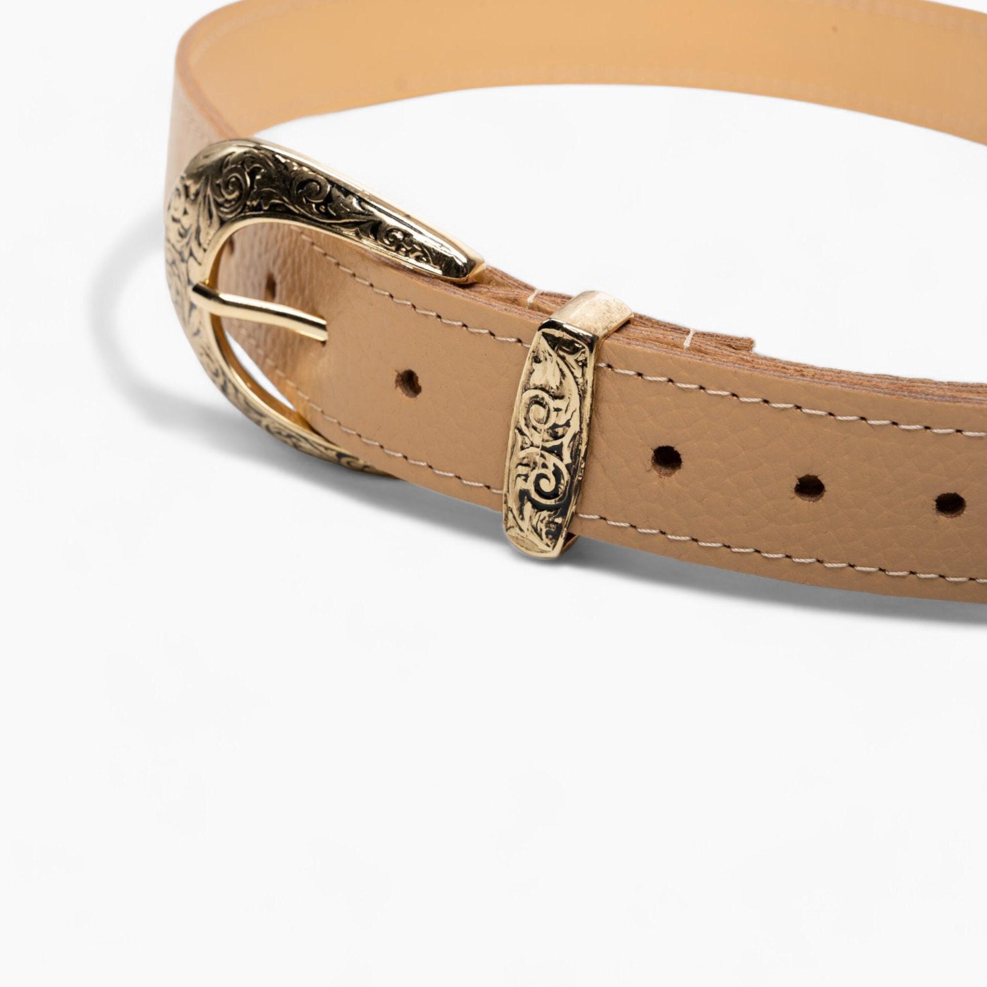 Women\'s Reversible Belt Leather Blend 1.18In Versatile for Jeans Dresses Brown Solid Belts for Women for sale | eBay main image 2
