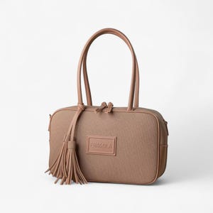 Lange Schulter- und Crossbody-Tasche - Erweiterbar und Smart Design