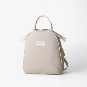 Wandelbarer Doppelkammer-Rucksack - Vielseitige und elegante Alltagstasche