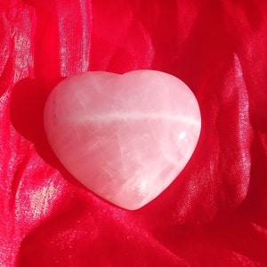 Large Rose Quartz Heart, Love Stones