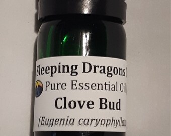 Clove bud Essential Oil, 5mls, 100% Pure, Undiluted, High Quality Natural Aromatherapy Oil, Cinnamomom Verum