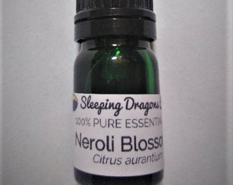 Neroli Blossom Essential Oil, 100% Pure, Undiluted, High Quality Natural Aromatherapy Oil, Cosmetic Grade Citrus aurantium