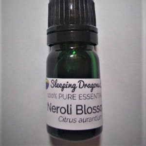 Neroli Blossom Essential Oil, 100% Pure, Undiluted, High Quality Bio-identical Aromatherapy Oil, Cosmetic Grade Citrus aurantium