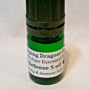 Defense 5 Pure Essential Oil Blend, 100% Essential Oils, compare to Thieves Oil, Immune Boosting Blend image 3