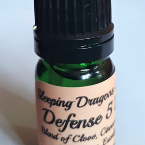 Defense 5 Pure Essential Oil Blend, 100% Essential Oils, compare to Thieves Oil, Immune Boosting Blend image 4