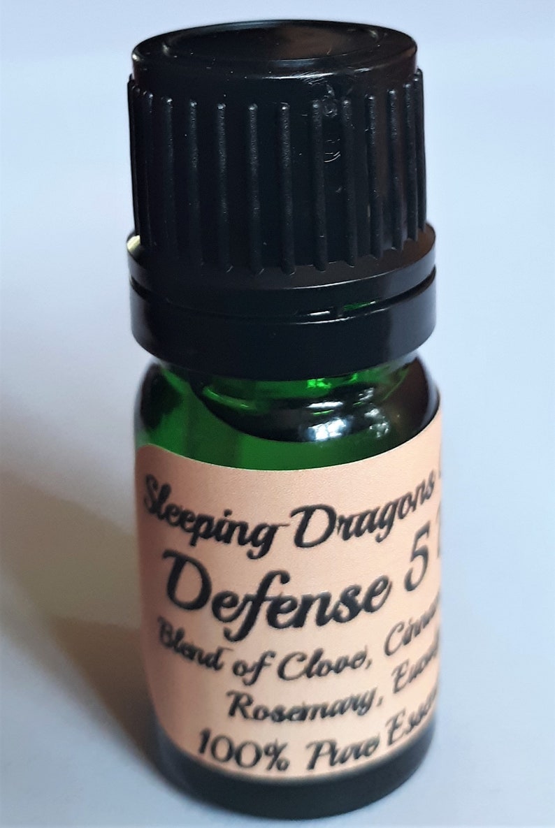 Defense 5 Pure Essential Oil Blend, 100% Essential Oils, compare to Thieves Oil, Immune Boosting Blend image 4